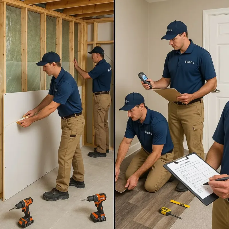 Repairs and Reconstruction process in Sherman County, OR